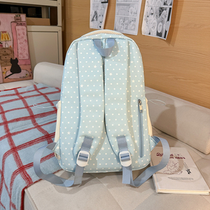 <span class=keywords><strong>Mochila</strong></span> <span class=keywords><strong>Escolar</strong></span> Antirrobo con Diseño de Cinnamoroll y <span class=keywords><strong>Kuromi</strong></span> para Niñas, con Puerto USB, Material Oxford, Estilo Melodías - Product Image 2