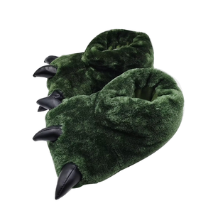 Unisex Home <strong>Slippers</strong> for Adults and Kids with <strong>Claw</strong> Pattern Faux Fur Upper Comfortable Cute Toy <strong>slippers</strong> - Product Image 1