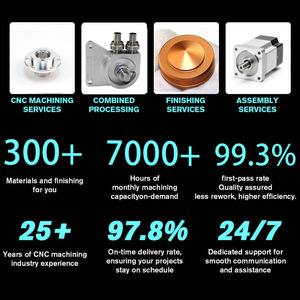 定制数控加工 铣削 车削服务 阳极氧化 数控车床服务 黄铜 不锈钢 铝金属零件加工服务 - Product Image 6