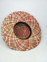 Nouveau Chapeau de Paille Panama Double Face Personnalisé en Herbe Naturelle de Haute Qualité, Tendance, avec Style d'Image, pour Usage Unisexe à la Plage