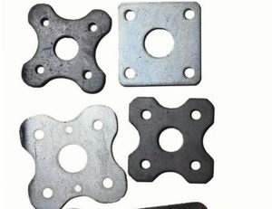 <span class=keywords><strong>Plaque</strong></span> de base en acier galvanisé Q235 pour accessoires de construction de supports réglables, certifiée CE, marque BANGNA - Product Image 5