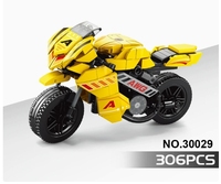 Juguete Educativo de Construcción de Motocicletas con Casco y Muñeco Incluidos