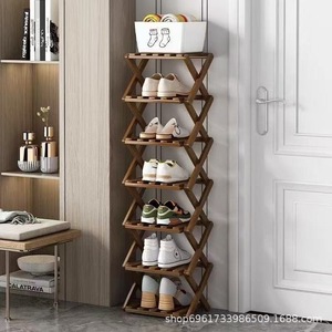 Zapatero plegable de varias capas, estante de almacenamiento que ahorra espacio para uso doméstico - Product Image 3