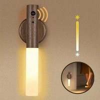 Lámparas de Pared Recargables, Lámparas de Pared Magnéticas, Luz Nocturna con Sensor de Movimiento, Iluminación de Pared para Dormitorio y Escaleras