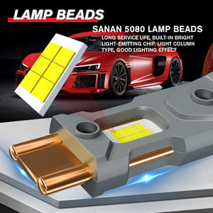 ไฟหน้ารถยนต์ K16 แบบ LED 240W ไฟ LED สว่างพิเศษ สีขาว H1 H3 H11 9005 9006 H4 H7 ไฟหน้ารถยนต์แบบ LED สำหรับรถยนต์ สำหรับ <span class=keywords><strong>Honda</strong></span> <span class=keywords><strong>Civic</strong></span> - Product Image 6