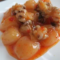 중국 chuka 간식 도매 냉동 양념 오징어