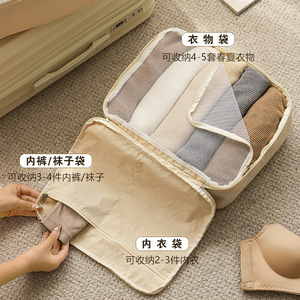 Bolsa organizadora de ropa impermeable de nailon grueso, bolsa rectangular de gran tamaño a prueba de humedad, bolsa de almacenamiento de viaje para viajes - Product Image 3