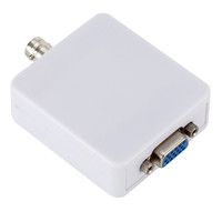 Adaptateur et convertisseur vidéo de surveillance VGA vers BNC avec câble Q9 pour moniteur - Fabriqué en Chine, emballage standard