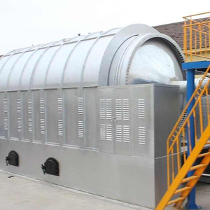 Planta de pirólisis de reciclaje de neumáticos directa de fábrica Máquina de pirólisis de caucho para hacer diésel - Product Image 1