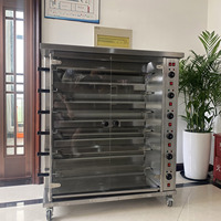 Machine Professionnelle Électrique à Rôtir le Poulet / Four à Rôtisserie de Poulet à Vendre