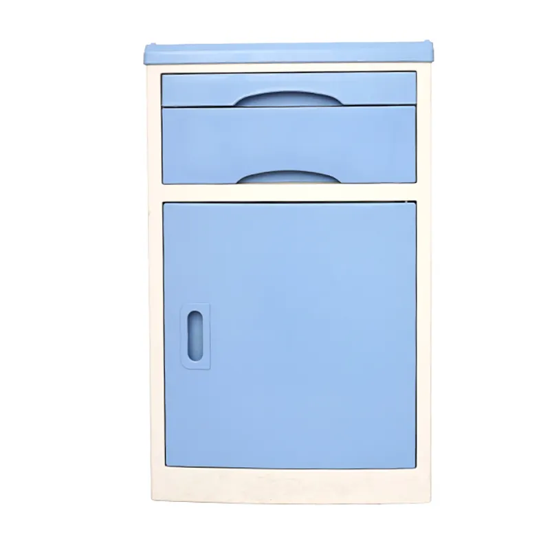 DP-C107 Medical Hospital furniture ABS Bedside Locker Bedside Table Bedside Cabinet with multicolor