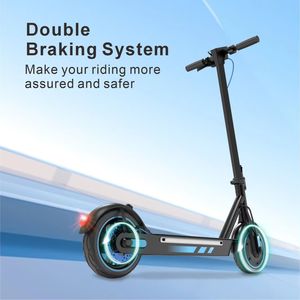 Trottinette électrique JLM <span class=keywords><strong>V10</strong></span> 10 pouces 600W pliable portable avec batterie longue portée 36V 13Ah 18MPH pour les trajets quotidiens - Product Image 6