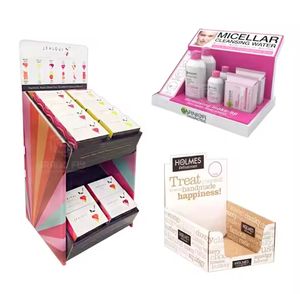 Косметическая подставка для помады, складная, из картона, для прилавка, PDQ, для промоакций в магазине, красочная, для демонстрации косметики - Product Image 4