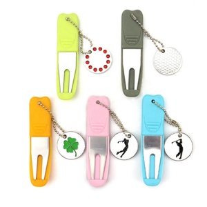 Porte-tee de golf magnétique vierge personnalisable avec logo, marqueur de balle de golf, outil de présentation, outil de réparation de divots, clip pour chapeau, pour cigares, en vrac, idéal comme cadeau - Product Image 1