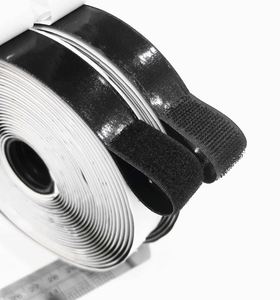 Sangle auto-agrippante de qualité supérieure, résistante à la chaleur, avec adhésif puissant, bande auto-agrippante, Velcro adhésif - Product Image 1
