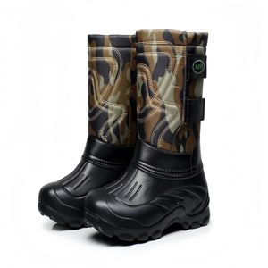 Venta al por mayor de los hombres al aire libre de invierno botas de nieve impermeables, a prueba de frío, antideslizante, cálido, la pesca, y mantener caliente en clima frío - Product Image 3