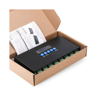 Controlador de luz de múltiples píxeles ArtNet DMX Ethernet-SPI, para atenuadores RGB RGBW Pixel Strip (WS2812B SK6812), 1 unidad