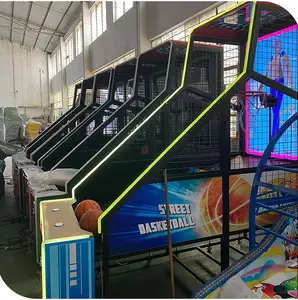 Toptan satış lüks kapalı yetişkin sokak basketbol oyun makinesi Arcade basketbol oyun makinesi