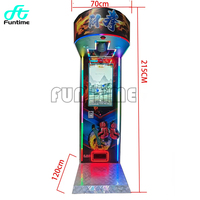 Machine de jeu d'arcade de boxe Ultimate Big Punch à prix réduit, machine de boxe électronique, machine de jeu de boxe en promotion