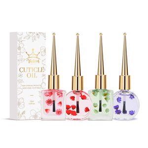 <span class=keywords><strong>Aceite</strong></span> para el Cuidado <span class=keywords><strong>de</strong></span> las Cutículas con Flores Secas Naturales <span class=keywords><strong>de</strong></span> 15 ml, Marca Privada Personalizada, Tapa Dorada <span class=keywords><strong>de</strong></span> Lujo, <span class=keywords><strong>Aceite</strong></span> Nutritivo para Uñas, Venta al Por Mayor - Product Image 1
