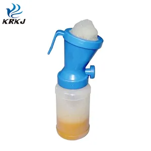 CETTIA KD902C Detachable design non reflow 300ml plastic foaming teat dip cup for cows