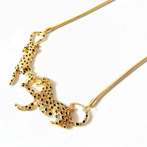 Iscover-collar de leopardo chapado en oro potify 2023, colgante personalizado - Product Image 2