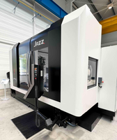 Centre d'usinage vertical CNC 5 axes avec table inclinable, broche BT40, conception à broche unique, fabriqué en Italie, produit en coentreprise