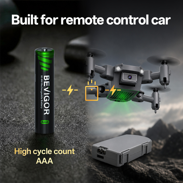 Long Lifespan 1.2V AAA NiMH 700mAh Battery Steady Output for High-speed Remote Control Models Consumer Electronics Daily