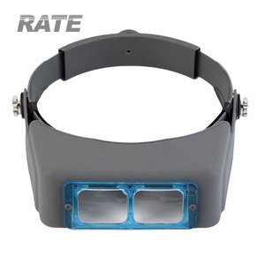 Loupe de casque de salon de beauté MG81007-B 1.5X 2X 2.5X3.5X, loupe de lecture de bandeau - Product Image 2