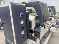 Sierra ingletadora CNC automática de doble cabezal de alta precisión 450 de alta gama para perfiles de UPVC/PVC/aluminio