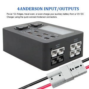 Boîtier de distribution d'alimentation USB mini 12V mis à jour avec charge rapide 100W, boîtier d'alimentation USB 12V, mini-boîtier d'alimentation étanche 12V, distribution 12V - Product Image 4