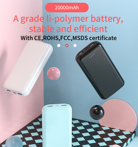 Fuerte duradera de alta capacidad 20000 mAh Inalambrico externa del banco de potencia 20000 mah portátil <span class=keywords><strong>Qi</strong></span> <span class=keywords><strong>Powerbank</strong></span> - Product Image 3