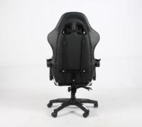 Chaise de bureau ergonomique pour le gaming, chaise inclinable, réglable en hauteur, pivotante à 360°, en cuir PU, 3 positions