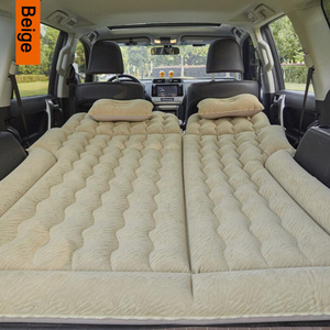 Nem geçirmez Katlanabilir PVC Kaplamalı SUV Araba Seyahat Yatağı Arka Koltuk Örtüsü Şişme İkiz Yatak Hava Yatağı Dalga Tipi - Product Image 3