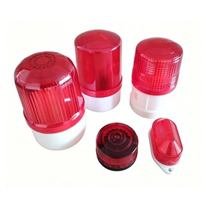 ไฟเตือนแบบหมุนได้ รุ่น LTE-1101 ไฟ LED สีแดง ตัวเรือนพลาสติก ทนทาน ขนาด 88x176 มม. - Product Image 1