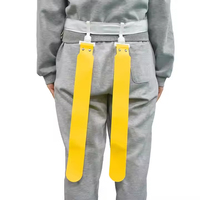 Drapeau de ceinture en PVC avec logo personnalisé 5x37cm, drapeau de football, drapeau de ceinture sportif imprimé personnalisé imperméable pour les matchs de football, les événements d'équipe
