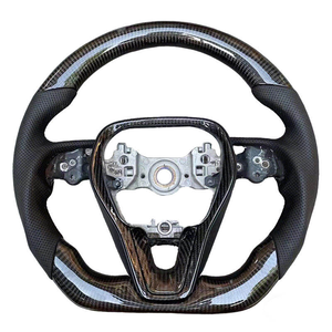 Volante Personalizado de Cuero y Fibra de Carbono para Toyota Corolla Camry 8th <span class=keywords><strong>Se</strong></span> Levin Avalon Cross 2018 2019 2020 2021 2022 2023 2024 - Product Image 3