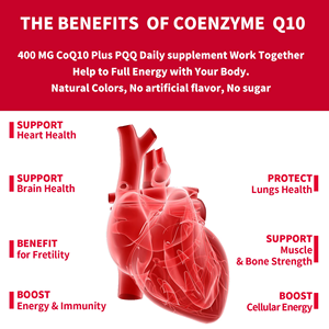 Superior Absorption COQ10 Softgels with Omega 3s Bioperine Support Cardiovascular System Coq10 Capsules Softgels - Product Image 5