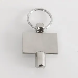 סיטונאי סובלימציה ריק אבץ סגסוגת מתכת לוגו מותאם אישית הדפסת תמונה בפתיחת Keyring רדיאטור מתג Keychain