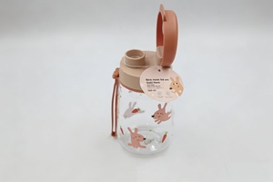 Bouteille d'eau Goki Hero 350 ml, mignonne, pour enfants, en PP et silicone, anti-fuite, légère, pour l'école et les voyages - Product Image 2