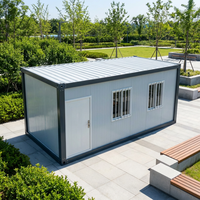 Maisons préfabriquées compactes en conteneurs, écologiques, modulaires, petites maisons en kit, démontables, pour l'extérieur