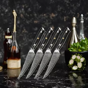 Cuchillo <span class=keywords><strong>para</strong></span> <span class=keywords><strong>Carne</strong></span> WAIKIN AUS-10, Acero <span class=keywords><strong>de</strong></span> Damasco, Mango G10, 4.5 Pulgadas, 60 HRC, Ambidiestro, <span class=keywords><strong>para</strong></span> Cocina, con Caja <span class=keywords><strong>de</strong></span> Regalo - Product Image 4