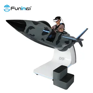 Máquina de juego de realidad virtual 9D, simulador de vuelo Vr 360 a la venta, simulador de juego de tiro de vuelo 9D Vr 360