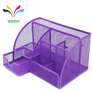 Wideny Fournitures <span class=keywords><strong>de</strong></span> <span class=keywords><strong>gros</strong></span> <span class=keywords><strong>Organisateur</strong></span> <span class=keywords><strong>de</strong></span> <span class=keywords><strong>bureau</strong></span> avec tiroir à 6 compartiments Porte-stylo et porte-crayon - Product Image 4
