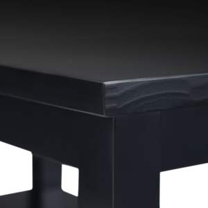 DB Warm Shaker <b>Narrow</b> Side <b>Table</b> Black Living Room Furniture - Product Image 2