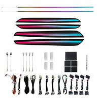 Kit de Actualización de Iluminación Interior LED de 64 Colores con Luz Ambiental Symphony para Autos CC 2010-2018, 12V, Certificado CE
