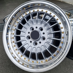 Juego de 3 Ruedas Forjadas Bku 5x120 de 16, 17 y 18 Pulgadas, Estilo TRX para <span class=keywords><strong>BMW</strong></span> E30 M3 E28 E34 <span class=keywords><strong>M5</strong></span> <span class=keywords><strong>E24</strong></span> M6 E46 - Product Image 3