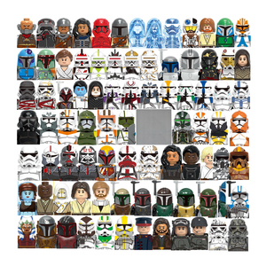 ตัวต่อโบบา เฟตต์ อูล่า อโซก้า ทานโน โยดา โอบีวัน เคนโนบี ไคลโอ เรน คุนต์ดูคู แมนดาลอเรียน ชาค ตี แอคชั่นฟิกเกอร์ ของเล่น - Product Image 1