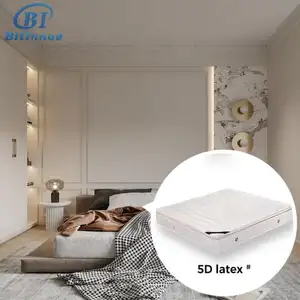 Bitinnov 5D Latex 200*180*25cm Luxury latex mattress sponge spring sleep fabric topper latex gel foam single size supplier sale