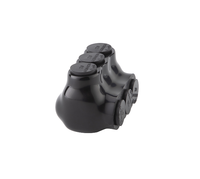 Conectores de Cable Eléctrico Negros UL QMS-S2-0-3, Conectores Multi-Tap Aislados, Terminales LUG de Entrada de un Solo Lado, UL y No UL